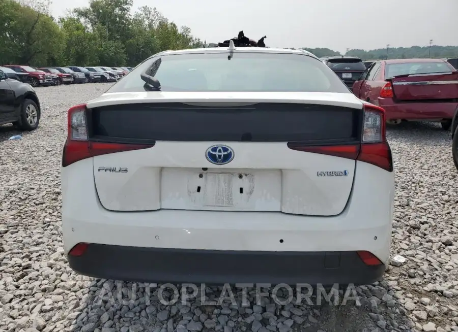 TOYOTA PRIUS 2019 vin JTDKARFU2K3073716 from auto auction Copart