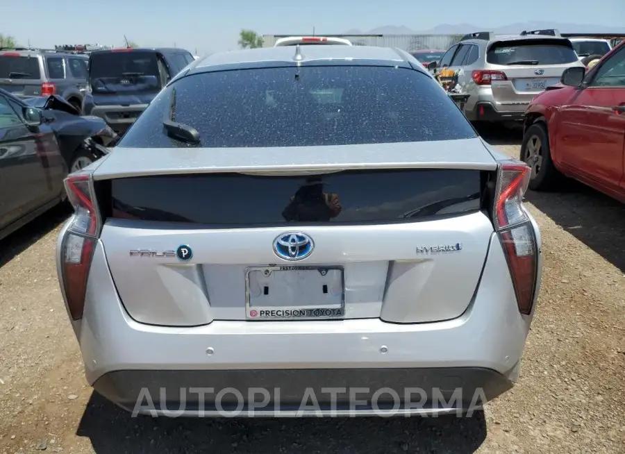 TOYOTA PRIUS 2018 vin JTDKBRFU3J3588770 from auto auction Copart