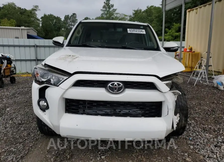 TOYOTA 4RUNNER SR 2017 vin JTEZU5JR8H5164693 from auto auction Copart