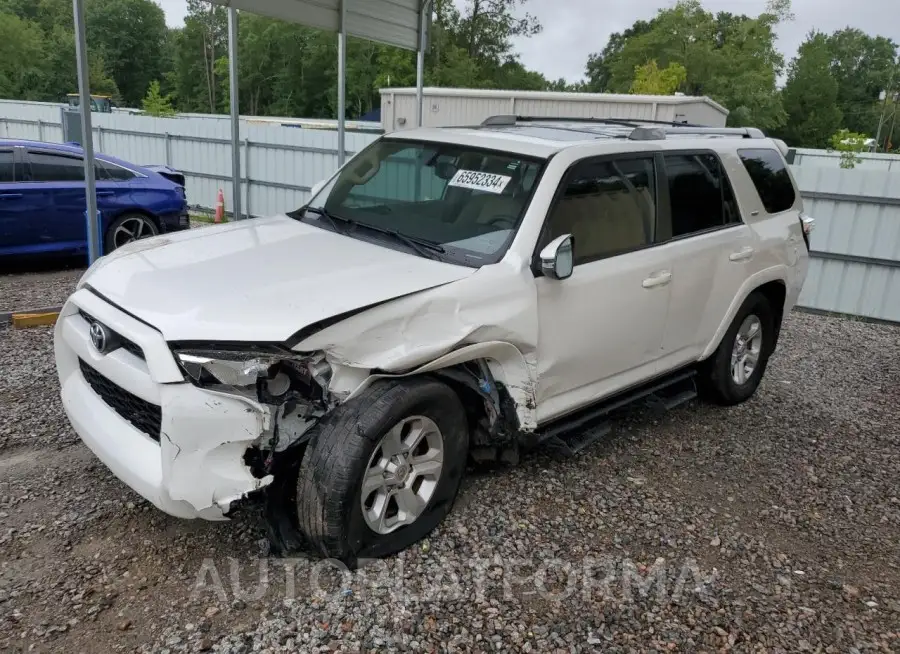 TOYOTA 4RUNNER SR 2017 vin JTEZU5JR8H5164693 from auto auction Copart