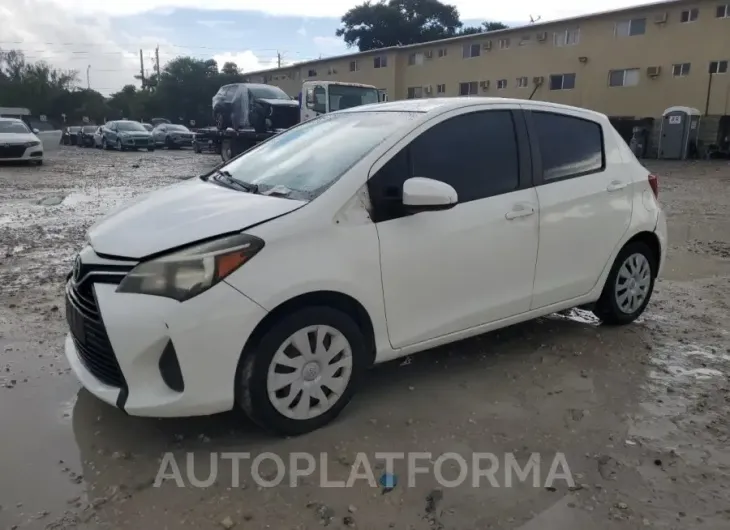 TOYOTA YARIS 2015 vin VNKKTUD32FA030784 from auto auction Copart