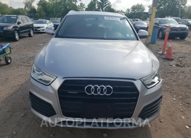 AUDI Q3 PREMIUM 2018 vin WA1ECCFSXJR023039 from auto auction Copart