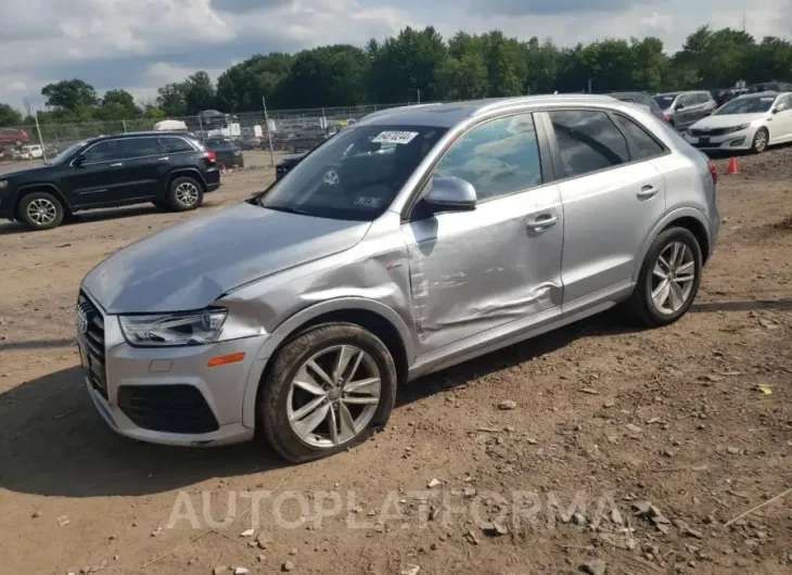 AUDI Q3 PREMIUM 2018 vin WA1ECCFSXJR023039 from auto auction Copart