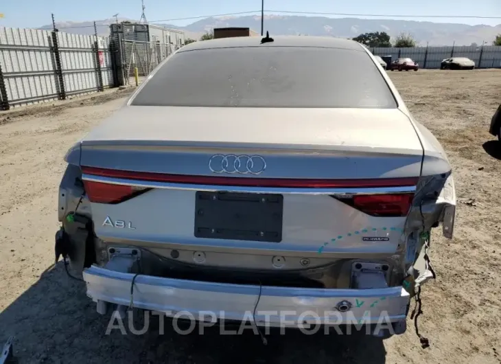 AUDI A8 L 2021 vin WAU8DAF81MN016630 from auto auction Copart