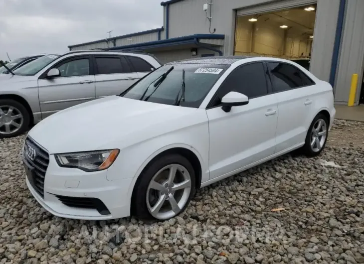 AUDI A3 PREMIUM 2016 vin WAUB8GFF2G1007099 from auto auction Copart