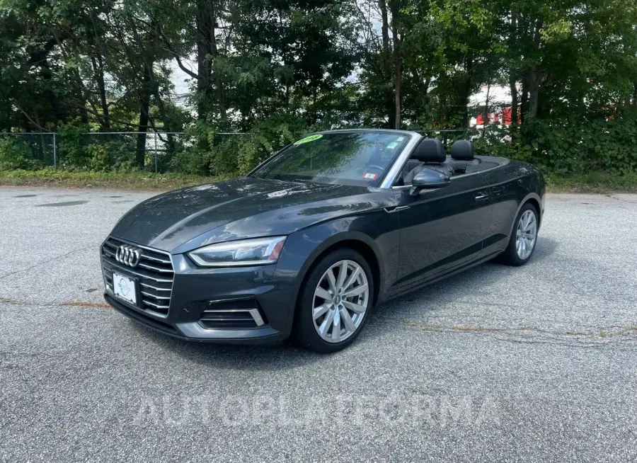 AUDI A5 PREMIUM 2018 vin WAUYNGF54JN006501 from auto auction Copart