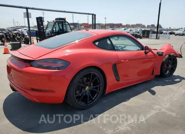 PORSCHE CAYMAN S 2022 vin WP0AB2A86NS263183 from auto auction Copart