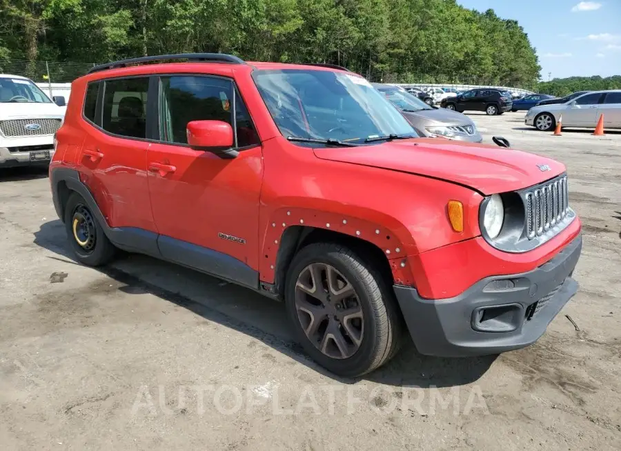 JEEP RENEGADE L 2016 vin ZACCJABT3GPE29919 from auto auction Copart