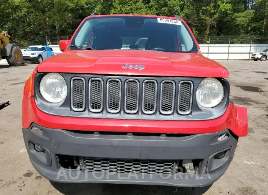 JEEP RENEGADE L 2016 vin ZACCJABT3GPE29919 from auto auction Copart