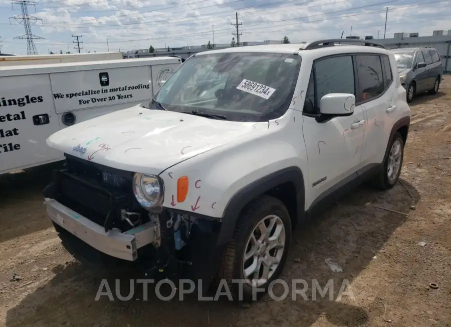 JEEP RENEGADE 2015 vin ZACCJABT7FPC19323 from auto auction Copart