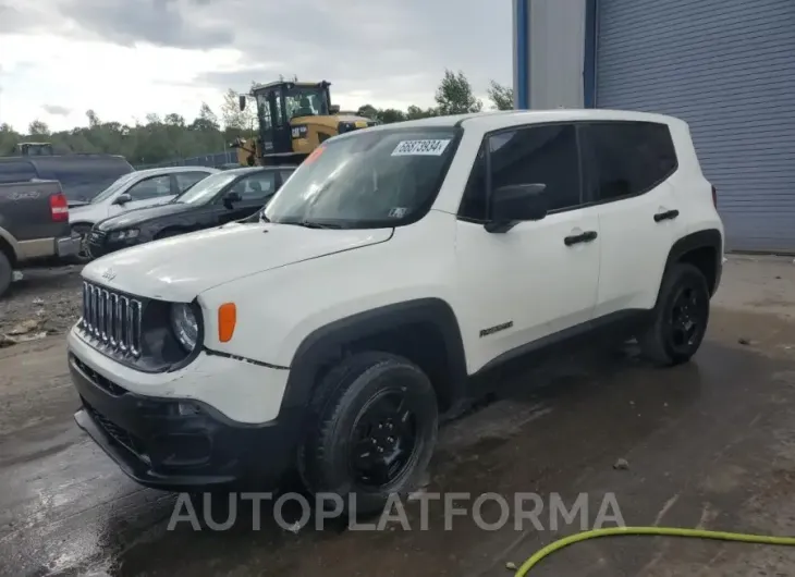 JEEP RENEGADE S 2018 vin ZACCJBAB8JPH07168 from auto auction Copart