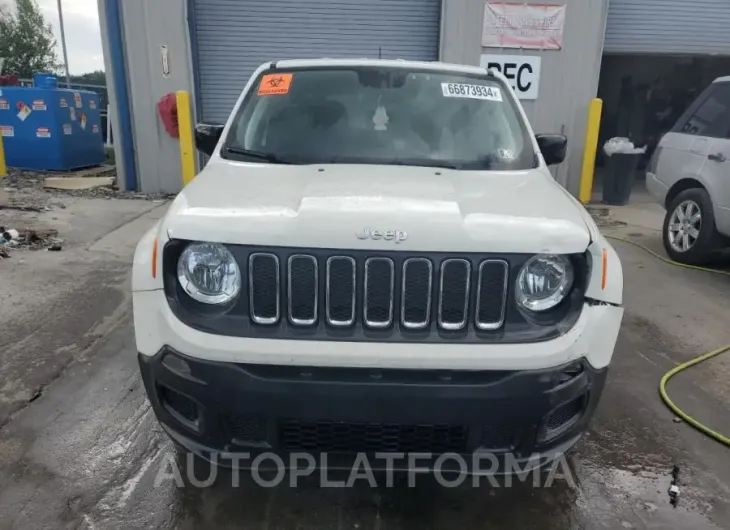 JEEP RENEGADE S 2018 vin ZACCJBAB8JPH07168 from auto auction Copart