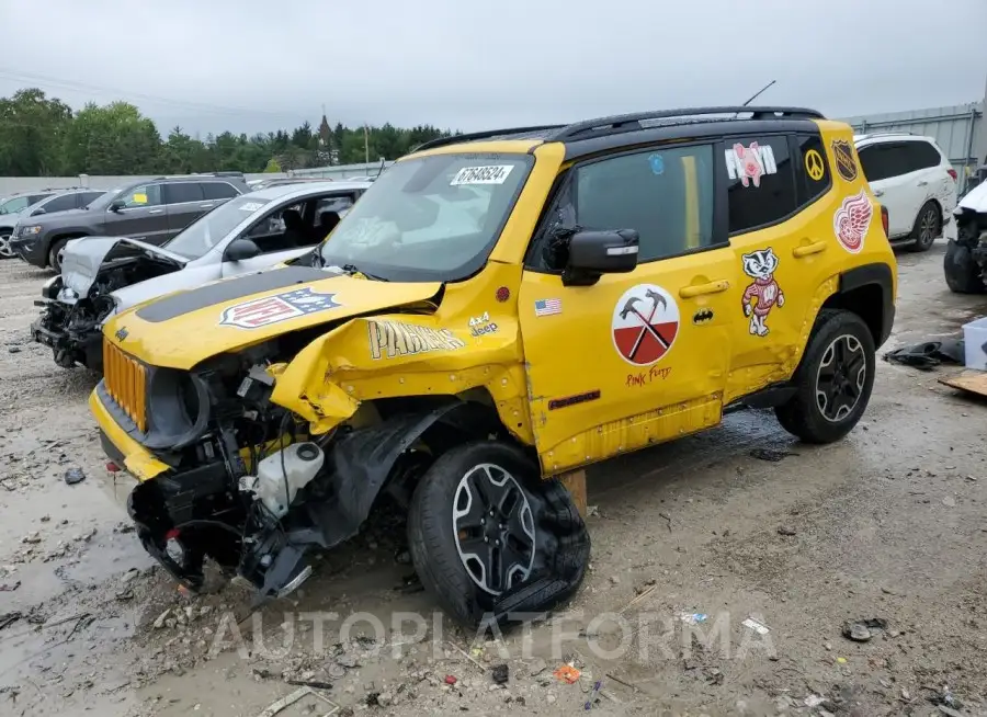 JEEP RENEGADE T 2016 vin ZACCJBCT6GPD69297 from auto auction Copart