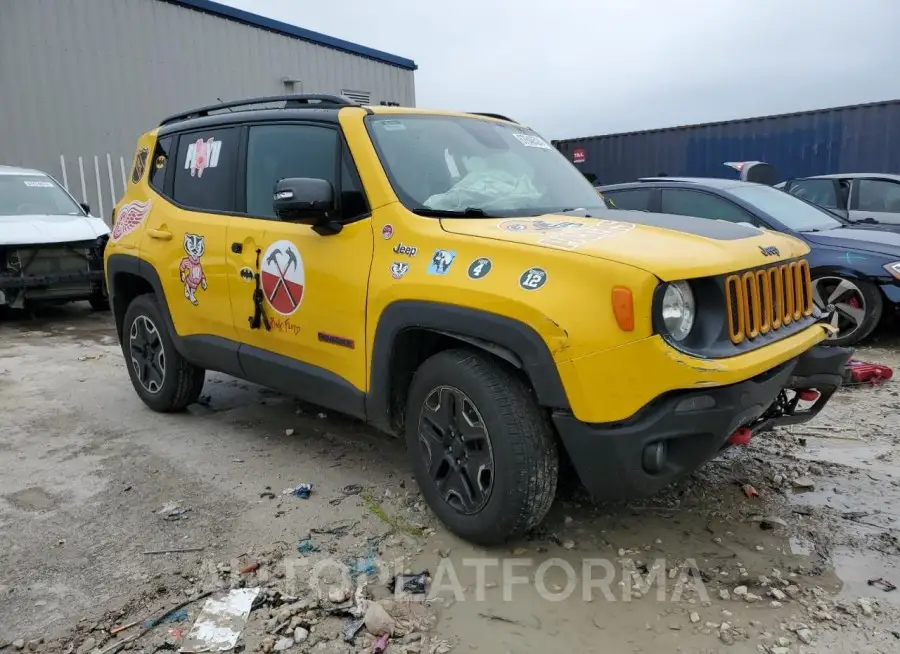 JEEP RENEGADE T 2016 vin ZACCJBCT6GPD69297 from auto auction Copart