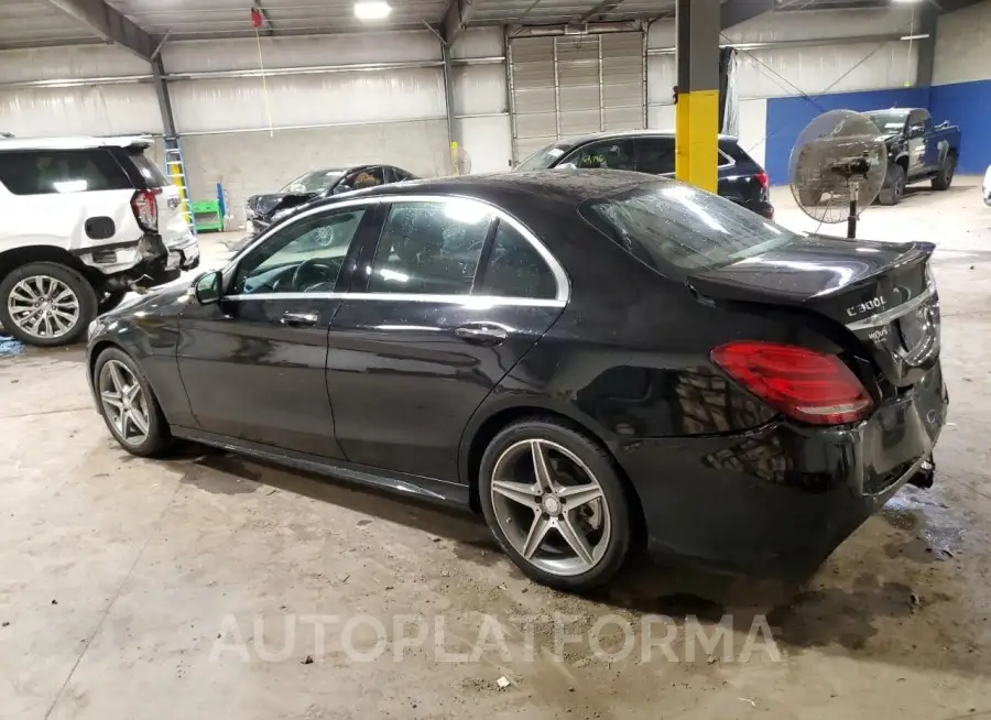 MERCEDES-BENZ C 300 4MAT 2015 vin 55SWF4KB4FU088896 from auto auction Copart