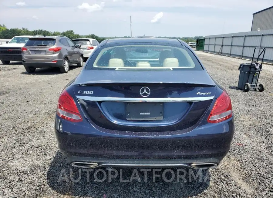 MERCEDES-BENZ C 300 4MAT 2016 vin 55SWF4KBXGU145717 from auto auction Copart