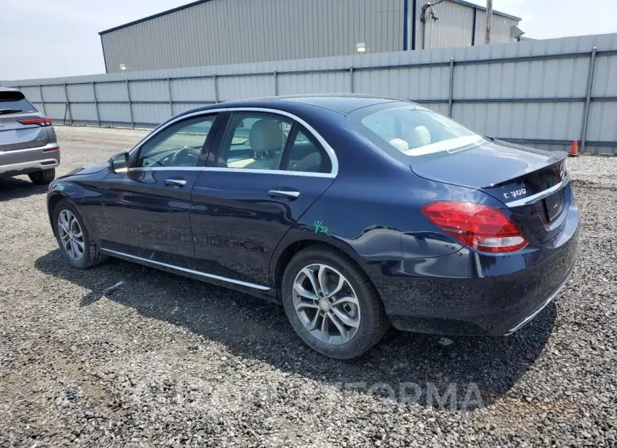 MERCEDES-BENZ C 300 4MAT 2016 vin 55SWF4KBXGU145717 from auto auction Copart