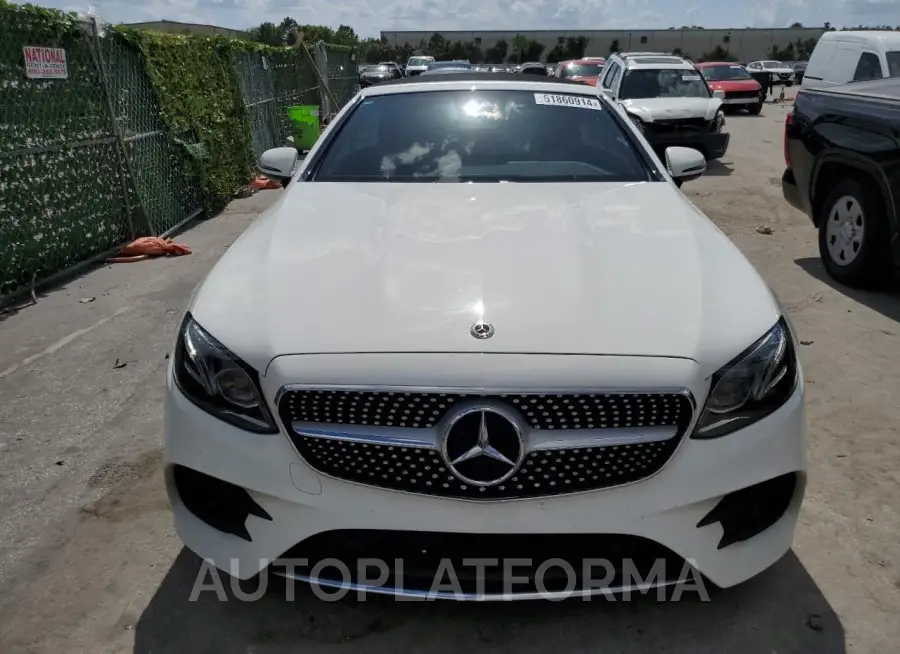 MERCEDES-BENZ E 400 2018 vin WDD1K6FBXJF055781 from auto auction Copart