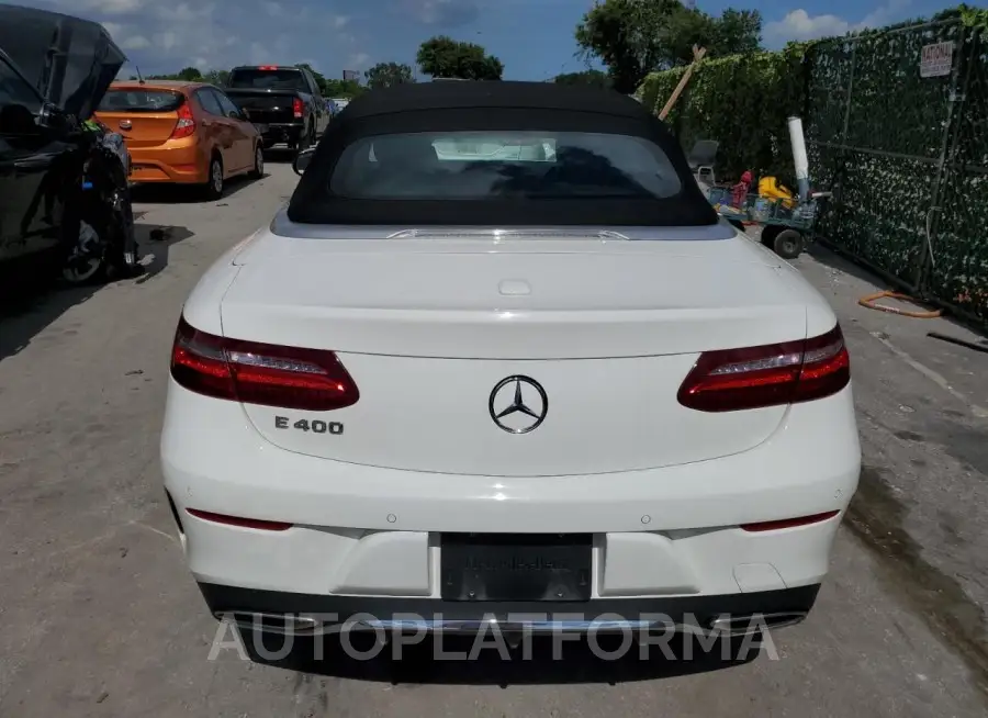 MERCEDES-BENZ E 400 2018 vin WDD1K6FBXJF055781 from auto auction Copart