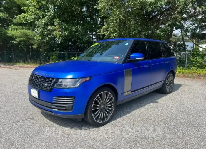 LAND ROVER RANGE ROVE 2019 vin SALGV5RE6KA558761 from auto auction Copart