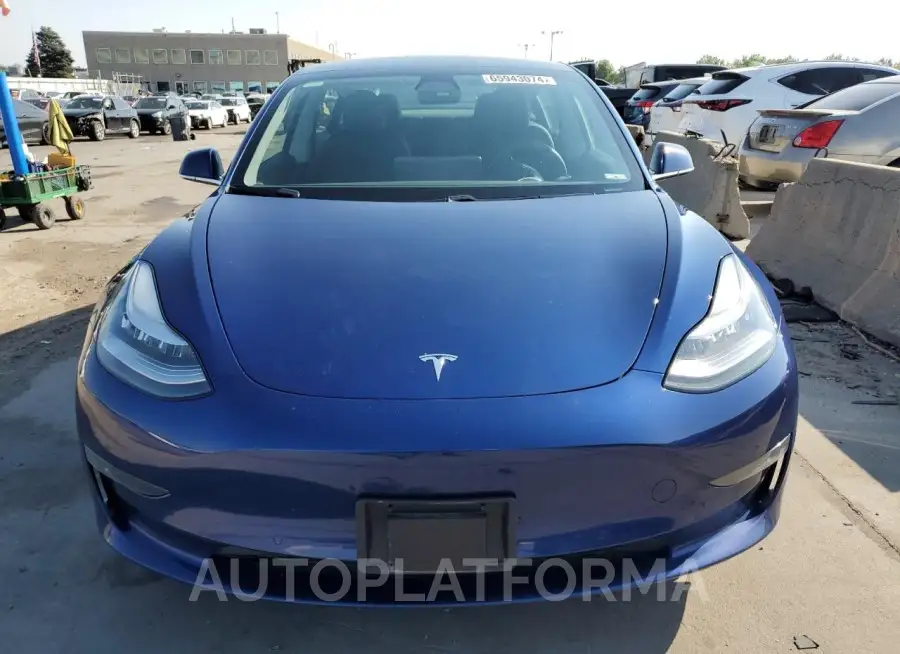 TESLA MODEL 3 2020 vin 5YJ3E1EBXLF627955 from auto auction Copart