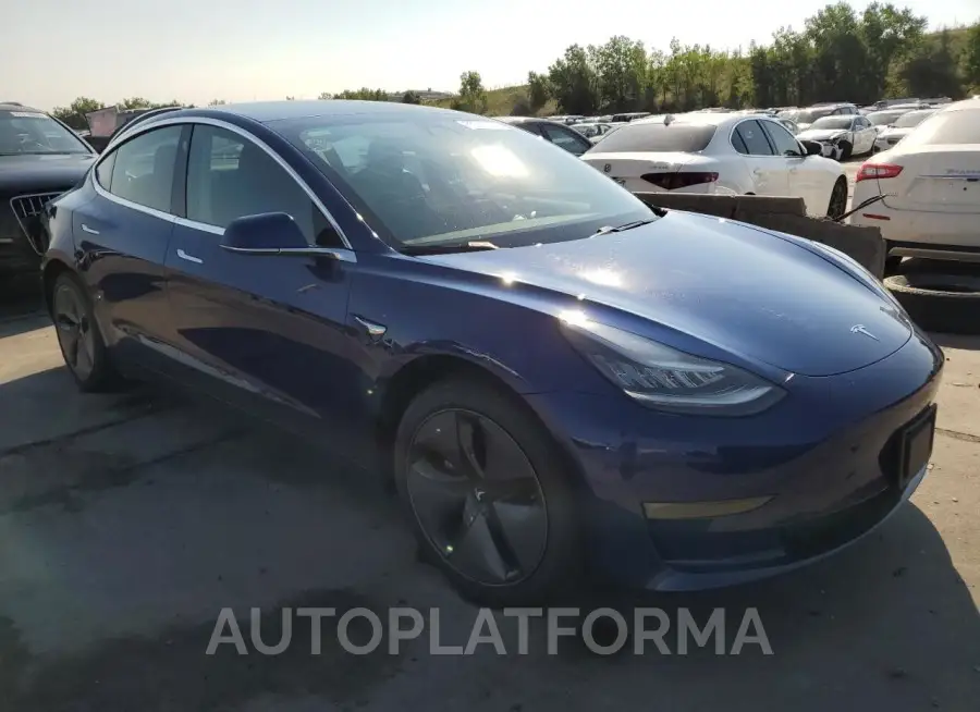 TESLA MODEL 3 2020 vin 5YJ3E1EBXLF627955 from auto auction Copart