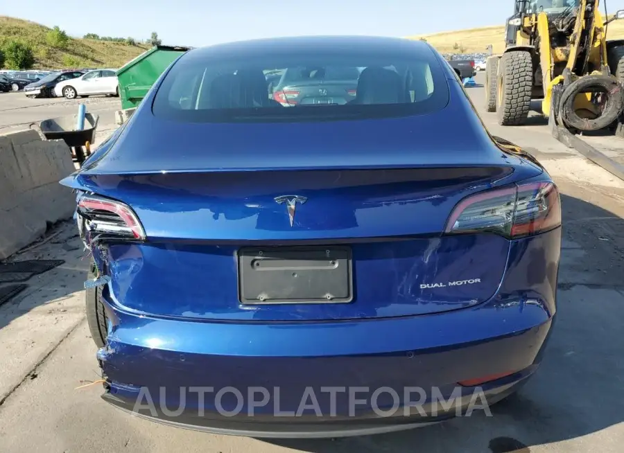 TESLA MODEL 3 2020 vin 5YJ3E1EBXLF627955 from auto auction Copart