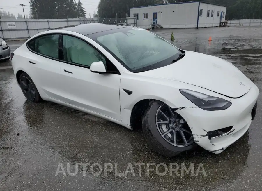 TESLA MODEL 3 2022 vin 5YJ3E1EBXNF228899 from auto auction Copart