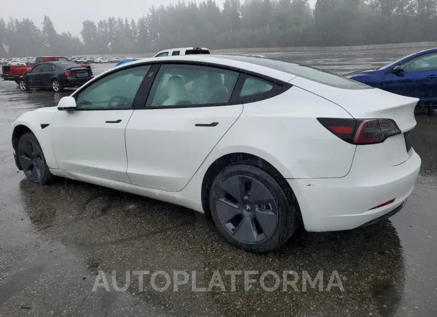 TESLA MODEL 3 2022 vin 5YJ3E1EBXNF228899 from auto auction Copart