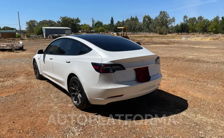 TESLA MODEL 3 2022 vin 5YJ3E1EBXNF250465 from auto auction Copart