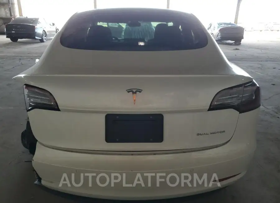 TESLA MODEL 3 2022 vin 5YJ3E1EBXNF327609 from auto auction Copart