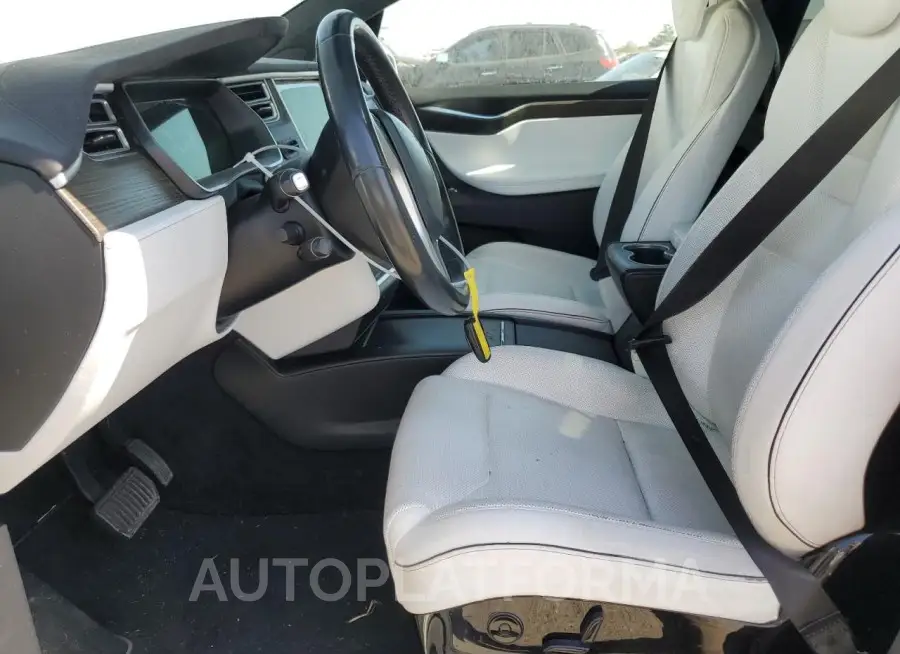 TESLA MODEL X 2016 vin 5YJXCAE25GF007057 from auto auction Copart