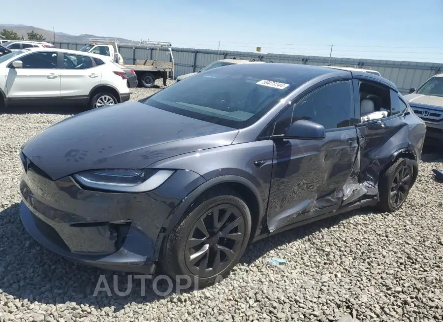 TESLA MODEL X 2022 vin 7SAXCDE54NF363687 from auto auction Copart