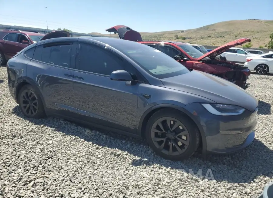 TESLA MODEL X 2022 vin 7SAXCDE54NF363687 from auto auction Copart