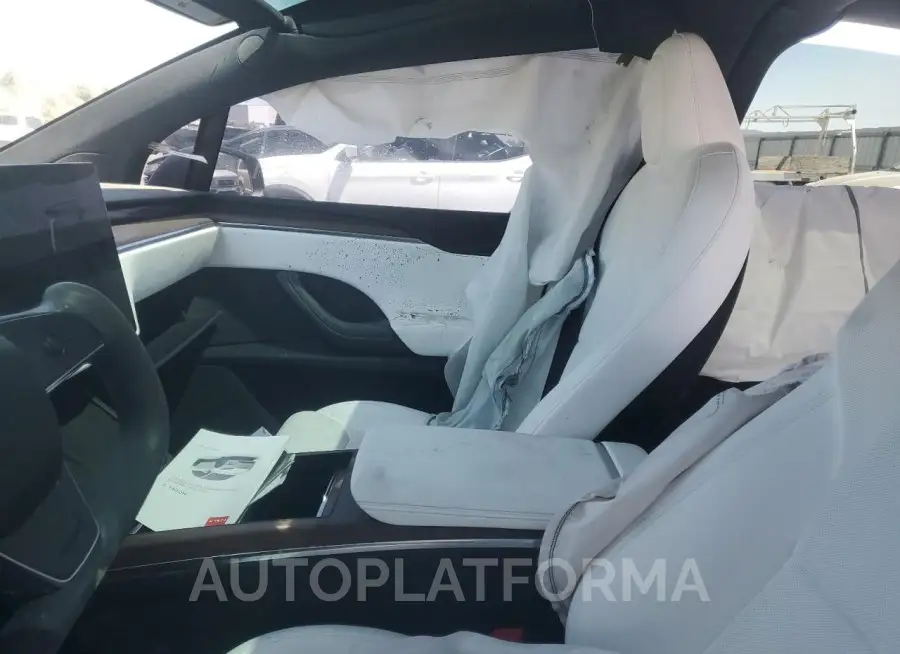 TESLA MODEL X 2022 vin 7SAXCDE54NF363687 from auto auction Copart