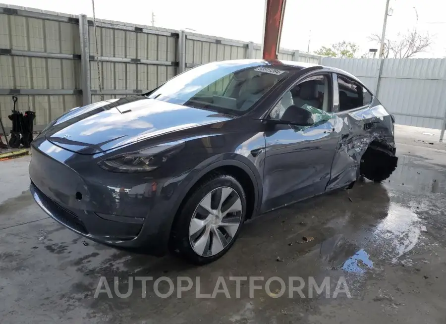 TESLA MODEL Y 2024 vin 7SAYGDED7RF018238 from auto auction Copart