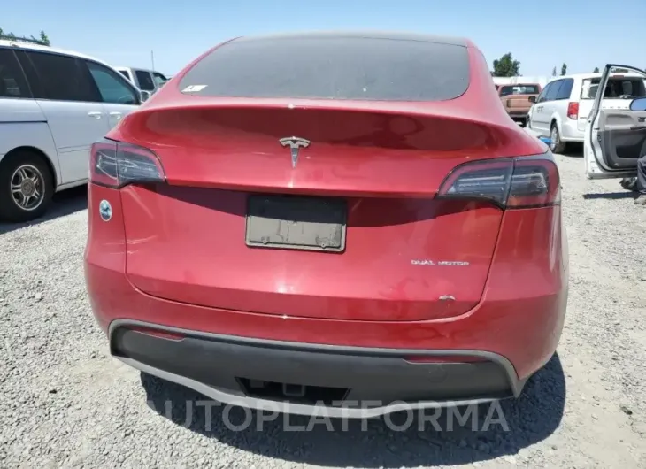 TESLA MODEL Y 2023 vin 7SAYGDEE6PF788131 from auto auction Copart