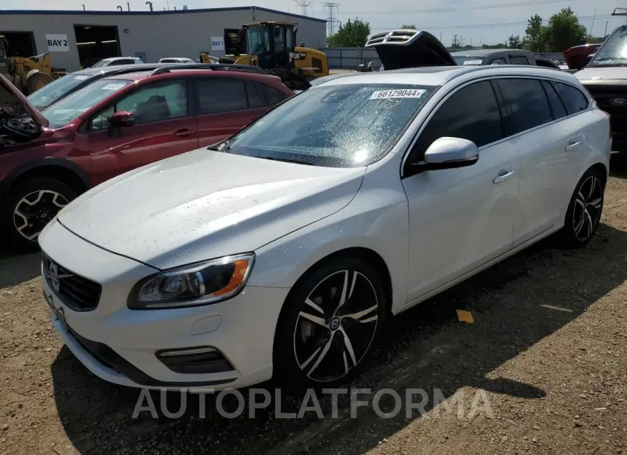 VOLVO V60 T6 R-D 2017 vin YV149MSS8H1368648 from auto auction Copart