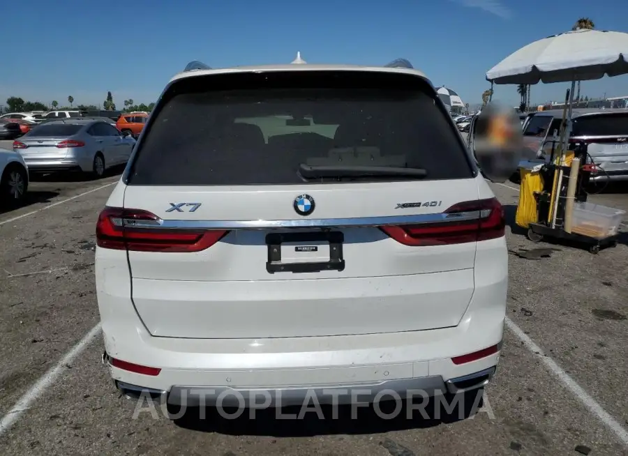 BMW X7 XDRIVE4 2019 vin 5UXCW2C54KL085455 from auto auction Copart