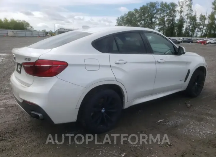 BMW X6 XDRIVE5 2016 vin 5UXKU6C55G0R34168 from auto auction Copart