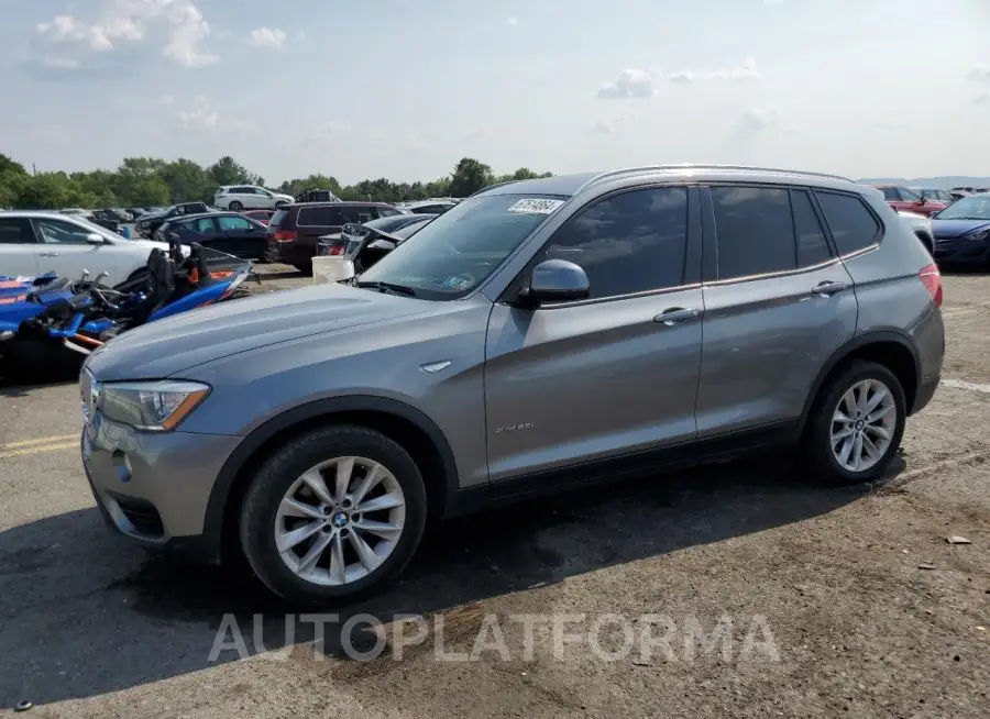 BMW X3 XDRIVE2 2016 vin 5UXWX9C50G0D81605 from auto auction Copart