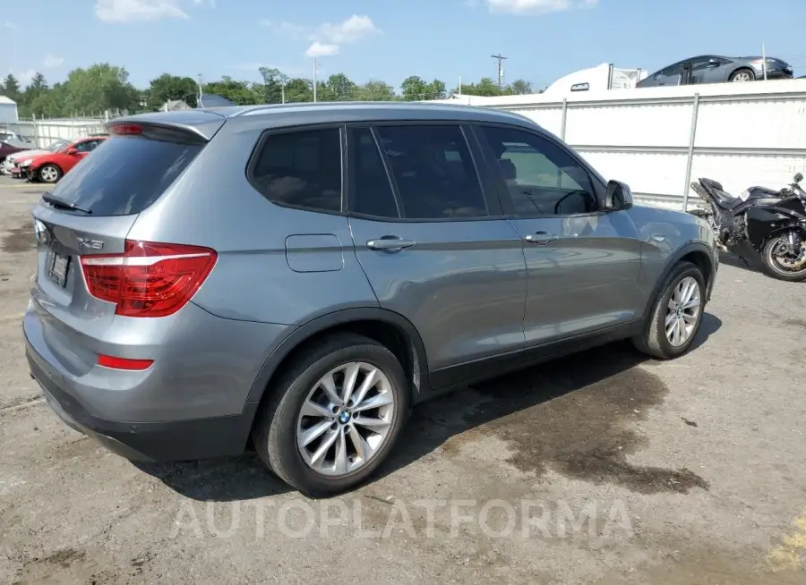 BMW X3 XDRIVE2 2016 vin 5UXWX9C50G0D81605 from auto auction Copart