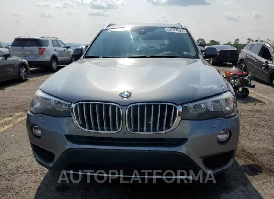 BMW X3 XDRIVE2 2016 vin 5UXWX9C50G0D81605 from auto auction Copart