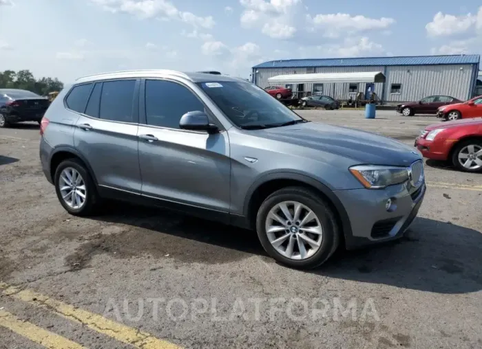 BMW X3 XDRIVE2 2016 vin 5UXWX9C50G0D81605 from auto auction Copart