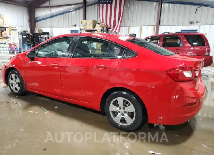 CHEVROLET CRUZE LS 2017 vin 1G1BC5SM5H7164692 from auto auction Copart