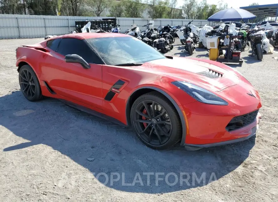 CHEVROLET CORVETTE G 2017 vin 1G1YW2D75H5122199 from auto auction Copart