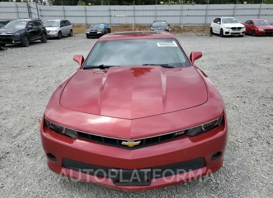 CHEVROLET CAMARO LT 2015 vin 2G1FD1E37F9176039 from auto auction Copart