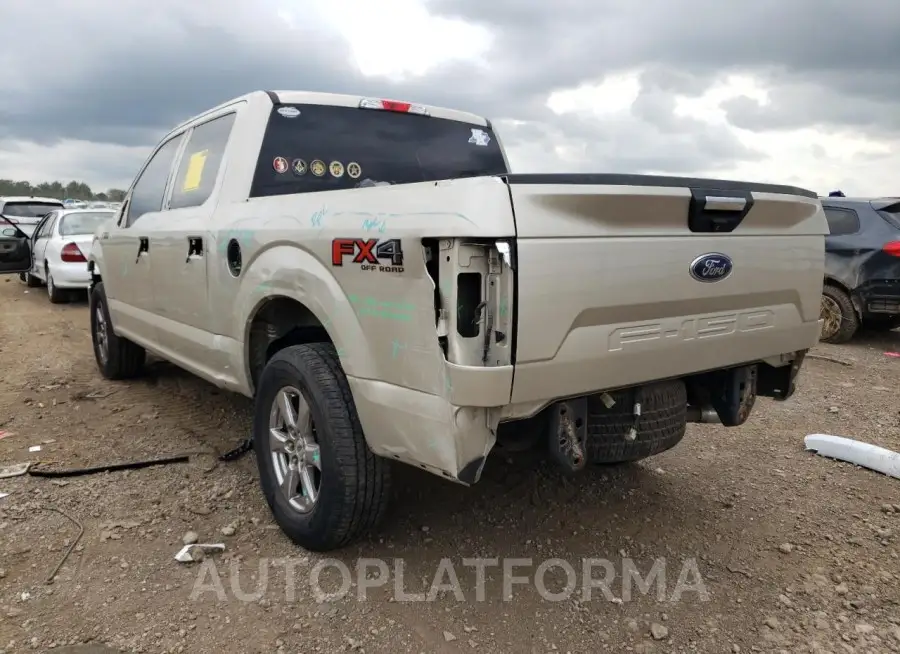 FORD F150 SUPER 2018 vin 1FTEW1E51JFB64225 from auto auction Copart