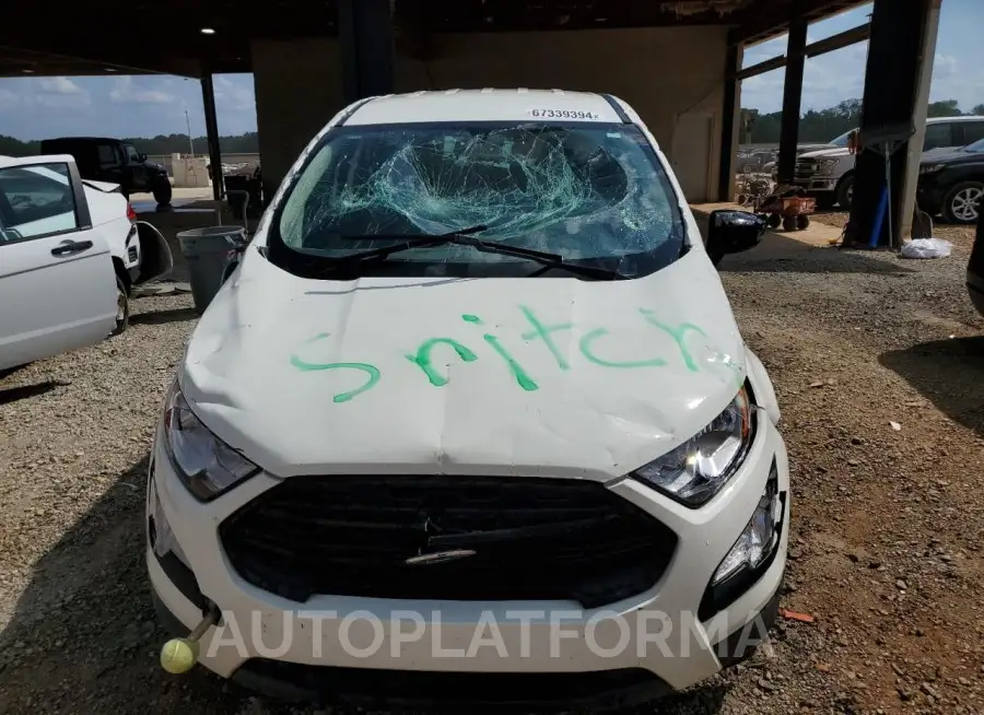 FORD ECOSPORT S 2021 vin MAJ3S2FE1MC450692 from auto auction Copart