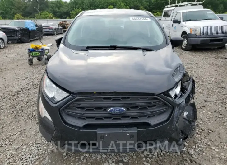 FORD ECOSPORT S 2018 vin MAJ6P1SL7JC189996 from auto auction Copart